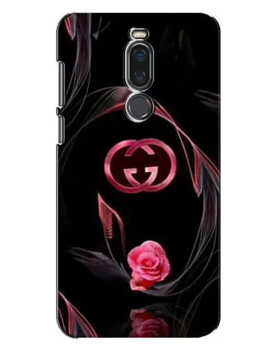 Чехол для Meizu X8 с картинкой «Gucci — неоновая роза»