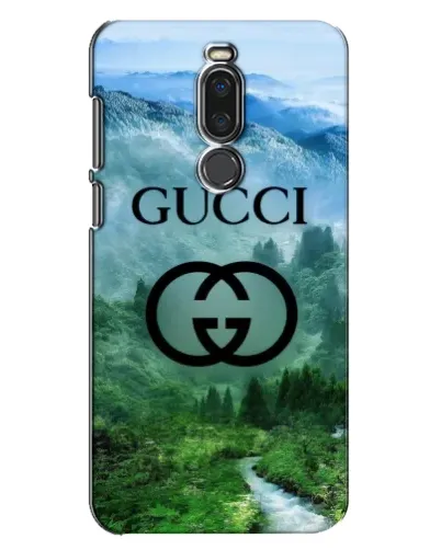 Чехол для Meizu X8 с картинкой «Gucci — горный пейзаж»