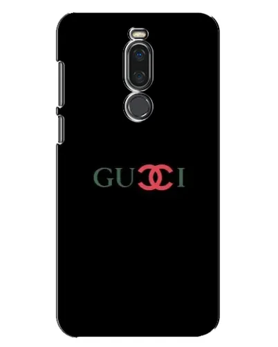 Чехол для Meizu X8 с картинкой «Gucci — красный градиент»