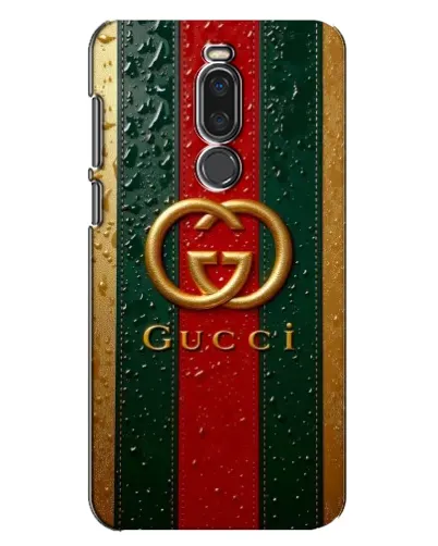 Чехол для Meizu X8 с картинкой «Gucci — фирменная полоса и золото» Чехол для Meizu X8 с картинкой «Gucci — фирменная полоса и золото»