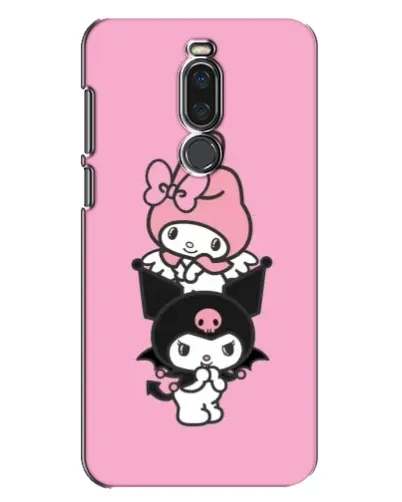 Чехол для Meizu X8 с картинкой «My Melody и Kuromi» Чехол для Meizu X8 с картинкой «My Melody и Kuromi»