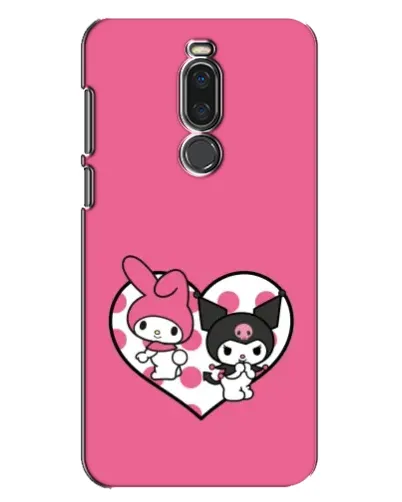 Чехол для Meizu X8 с картинкой «Kuromi и My Melody» Чехол для Meizu X8 с картинкой «Kuromi и My Melody»