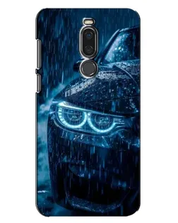 Чехол для Meizu X8 с картинкой «BMW под дождем»