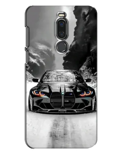 Чехол для Meizu X8 с картинкой «BMW — акварельный дрифт» Чехол для Meizu X8 с картинкой «BMW — акварельный дрифт»