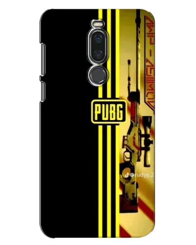 Чехол для Meizu X8 с картинкой «PUBG — камуфляжный шлем»