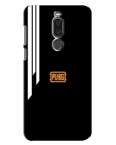 Чехол для Meizu X8 с картинкой «PUBG — вертикальные линии»