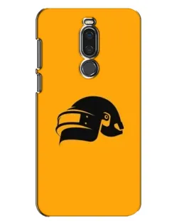 Чохол для Meizu X8 з картинкою «PUBG — золотий шолом»