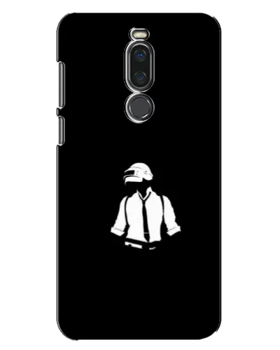 Чехол для Meizu X8 с картинкой «PUBG — белый шлем»