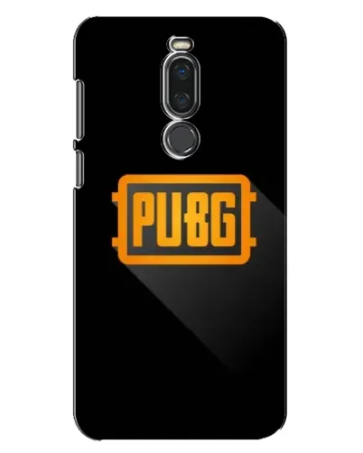 Чехол для Meizu X8 с картинкой «PUBG — рамка лого»