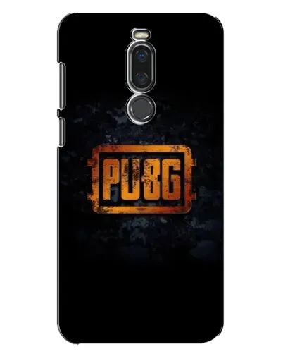 Чехол для Meizu X8 с картинкой «PUBG — золотой логотип»