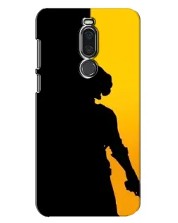 Чохол для Meizu X8 з картинкою «Тінь воїна PUBG»