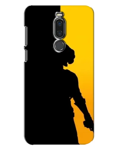 Чехол для Meizu X8 с картинкой «Тень воина PUBG»