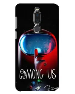 Чохол для Meizu X8 з картинкою «Червоний імпостер — макро» Чохол для Meizu X8 з картинкою «Червоний імпостер — макро»