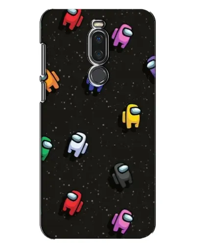 Чехол для Meizu X8 с картинкой «Космический паттерн Among Us»