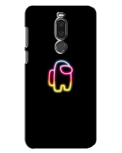 Чехол для Meizu X8 с картинкой «Among Us градиент»