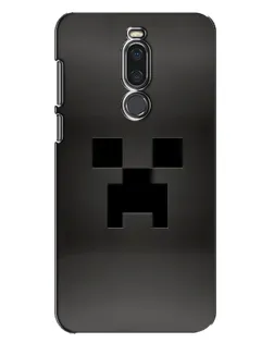 Чехол для Meizu X8 с картинкой «Черный крипер градиент» Чехол для Meizu X8 с картинкой «Черный крипер градиент»