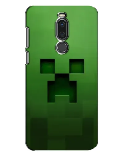 Чехол для Meizu X8 с картинкой «Крипер микро-дизайн»