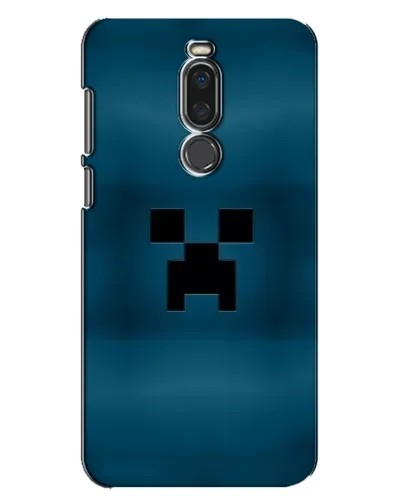 Чехол для Meizu X8 с картинкой «Крипер текстура»