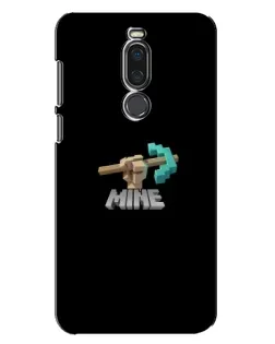 Чехол для Meizu X8 с картинкой «Алмазная кирка» Чехол для Meizu X8 с картинкой «Алмазная кирка»