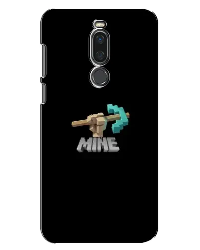 Чехол для Meizu X8 с картинкой «Алмазная кирка»