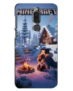 Чехол для Meizu X8 с картинкой «Зимний Minecraft» Чехол для Meizu X8 с картинкой «Зимний Minecraft»