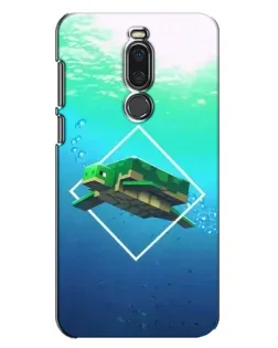 Чехол для Meizu X8 с картинкой «Черепаха Minecraft» Чехол для Meizu X8 с картинкой «Черепаха Minecraft»