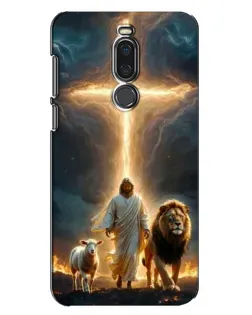 Чехол для Meizu X8 с картинкой «Лев Иуды и Свет»