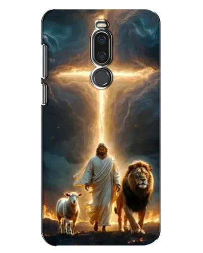 Чехол для Meizu X8 с картинкой «Лев Иуды и Свет»