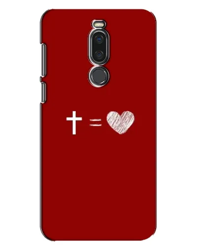 Чехол для Meizu X8 с картинкой «Уравнение любви» Чехол для Meizu X8 с картинкой «Уравнение любви»