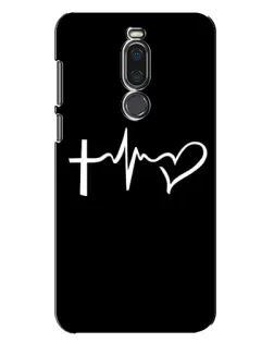 Чехол для Meizu X8 с картинкой «Пульс веры»