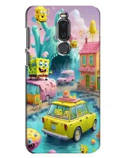 Чехол для Meizu X8 с картинкой «Монстр-трак приключения»