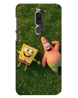 Чехол для Meizu X8 с картинкой «Друзья на лужайке»