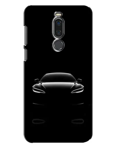 Чехол для Meizu X8 с картинкой «Силуэт Tesla Night» Чехол для Meizu X8 с картинкой «Силуэт Tesla Night»
