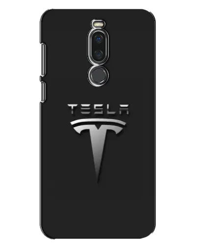Чехол для Meizu X8 с картинкой «Стальной логотип Tesla» Чехол для Meizu X8 с картинкой «Стальной логотип Tesla»