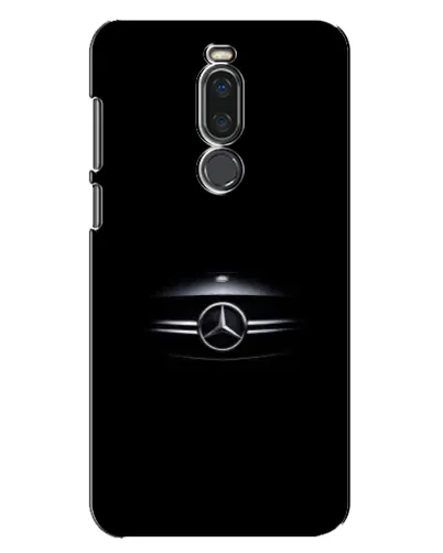 Чехол для Meizu X8 с картинкой «Mercedes — абстрактные линии»