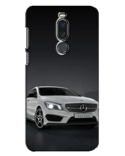 Чехол для Meizu X8 с картинкой «Mercedes AMG GT Silver»