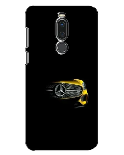 Чехол для Meizu X8 с картинкой «Mercedes — ретро стиль»