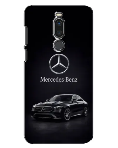 Чехол для Meizu X8 с картинкой «Mercedes — решетка радиатора»
