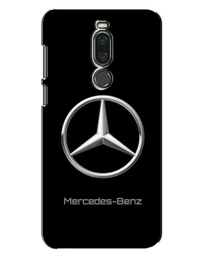 Чехол для Meizu X8 с картинкой «Mercedes Silver Logo»