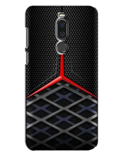 Чехол для Meizu X8 с картинкой «Mercedes Carbon Grid»