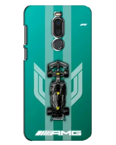 Чехол для Meizu X8 с картинкой «Mercedes AMG Petronas»