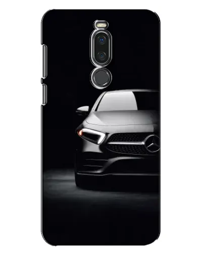 Чехол для Meizu X8 с картинкой «Свет фар Mercedes»