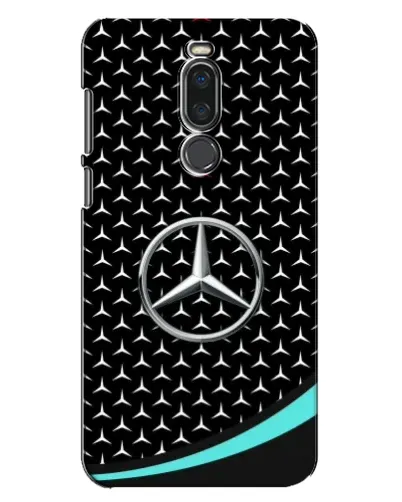 Чехол для Meizu X8 с картинкой «Mercedes — бирюзовый акцент»