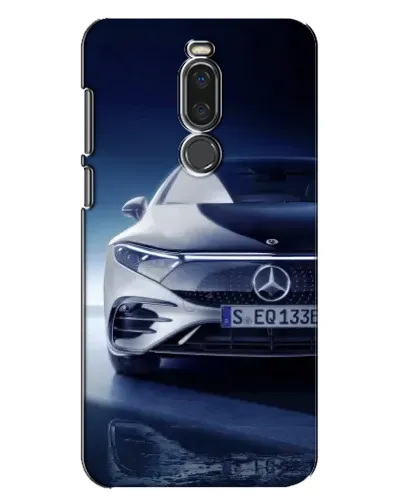 Чехол для Meizu X8 с картинкой «Mercedes EQ — будущее»