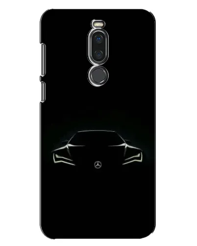 Чехол для Meizu X8 с картинкой «Mercedes — силуэт авто» Чехол для Meizu X8 с картинкой «Mercedes — силуэт авто»