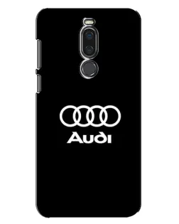 Чехол для Meizu X8 с картинкой «Классическое лого Audi»
