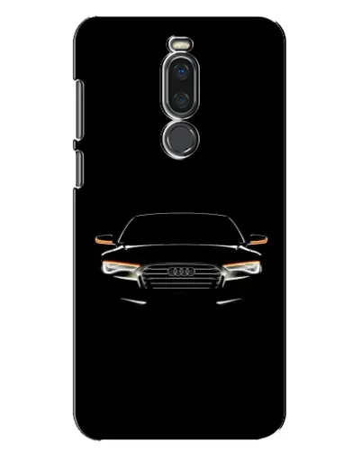 Чехол для Meizu X8 с картинкой «Audi — ночной контур»