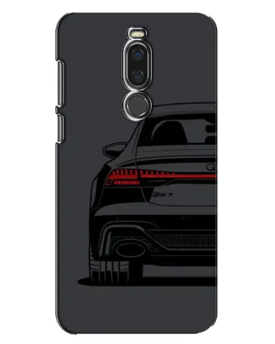 Чехол для Meizu X8 с картинкой «Задняя часть Audi — арт»
