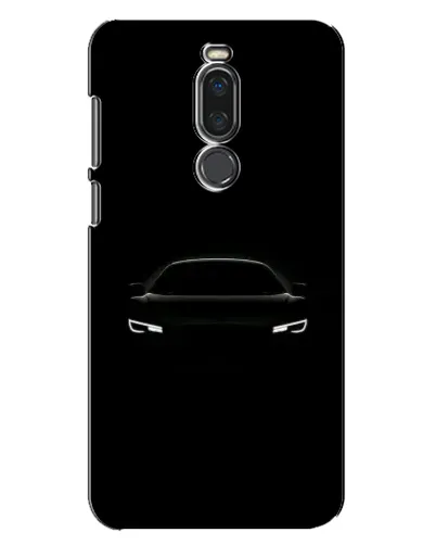 Чехол для Meizu X8 с картинкой «Взгляд Audi в темноте»