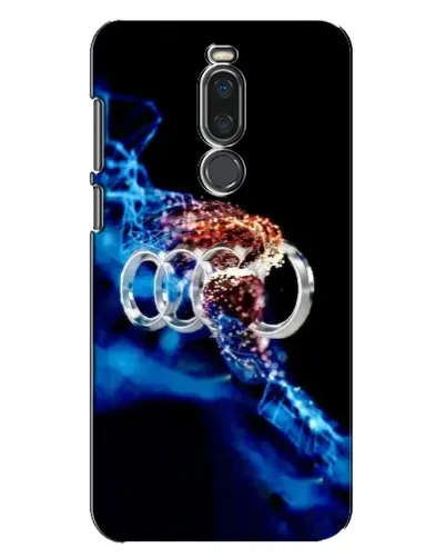 Чехол для Meizu X8 с картинкой «Энергия лого Audi»